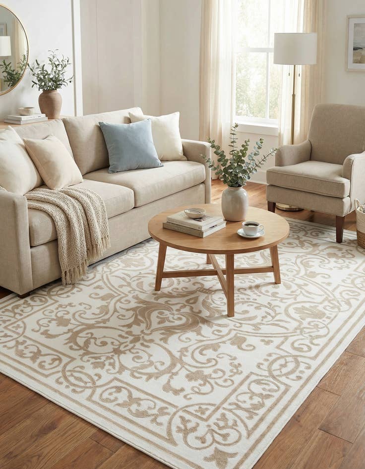 Detail image of 6' x 9' Hermitage Rug