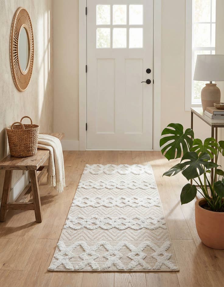 Detail image of 2' 3 x 6' Sabrina Soto Casa Valencia Runner Rug