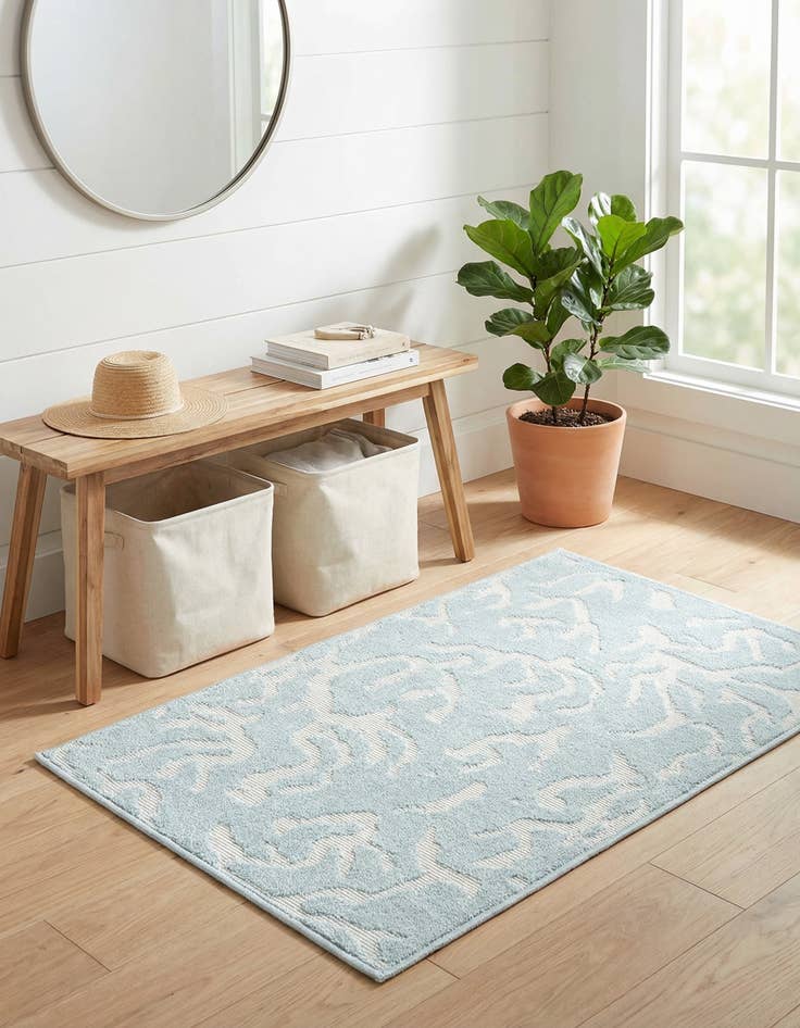 Detail image of 2' x 3' Easy-Clean Sabrina Soto Indoor / Outdoor Rug