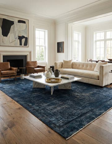 7' 7 x 11' 4 Hand Knotted Ultra Vintage Persian Wool Rug
