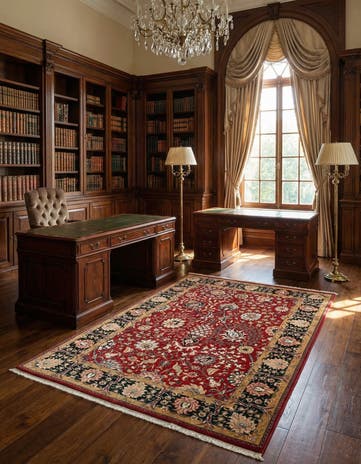 4' 10 x 6' 11 Tabriz Rug