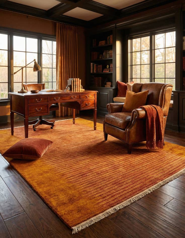 Detail image of 5' 7 x 7' 11 Juma Wool Rug