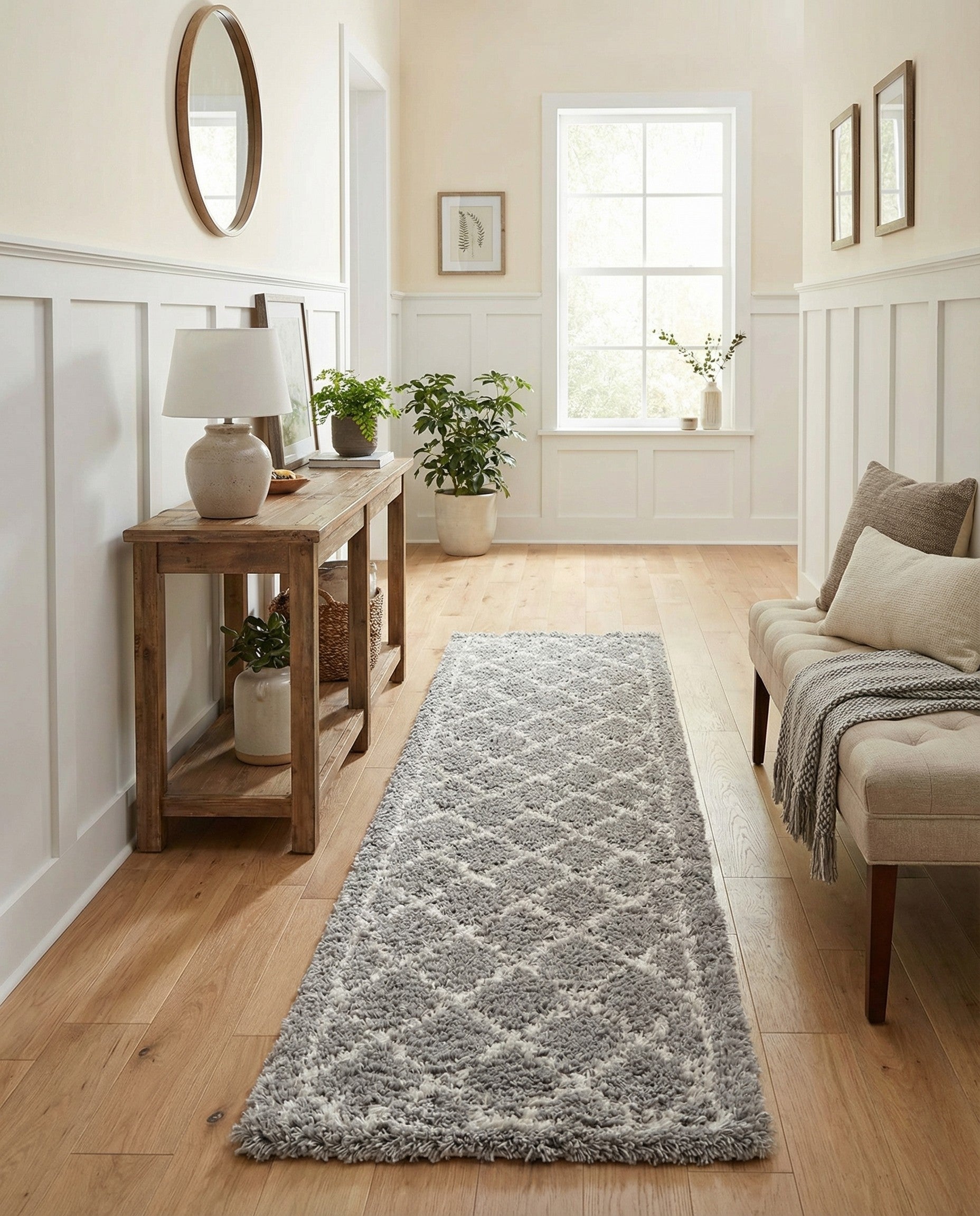  2' 7 x 12' Infinity Shag Runner Rug