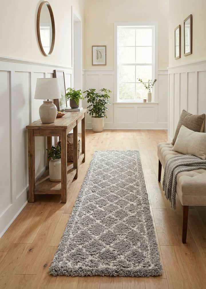 2' 7 x 12' Infinity Shag Runner Rug