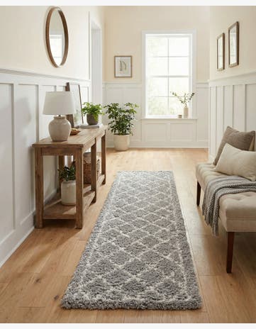 2' 7 x 12' Infinity Shag Runner Rug