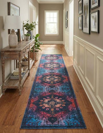 2' x 9' 10 Washable Francesca Runner Rug