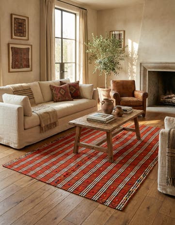 4' 8 x 6' 6 Jajim Rug