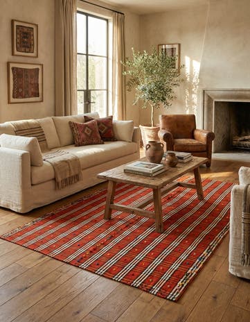 4' 8 x 6' 6 Jajim Rug