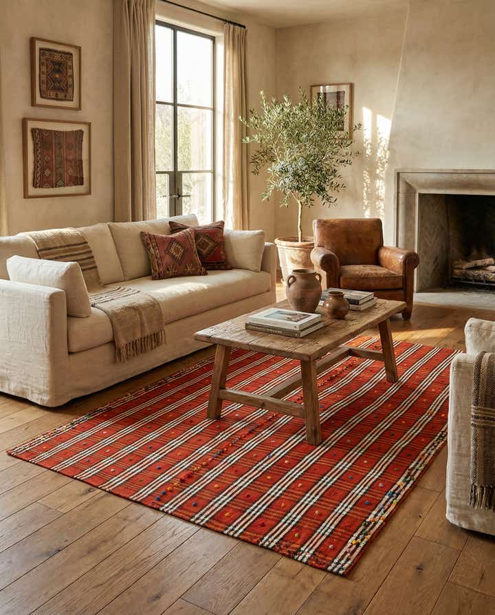 4' 8 x 6' 6 Jajim Rug