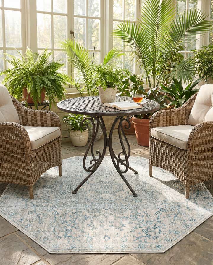 4' x 4' Newport Octagon Rug