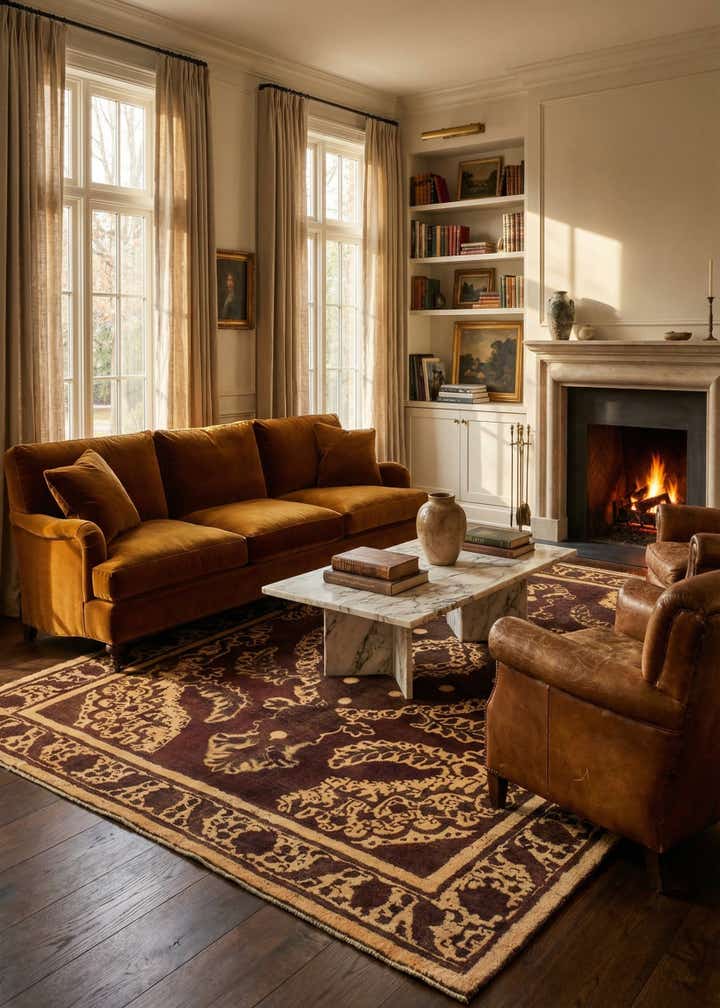 9' 7 x 12' 4 Hand Knotted Ultra Vintage Persian Wool Rug
