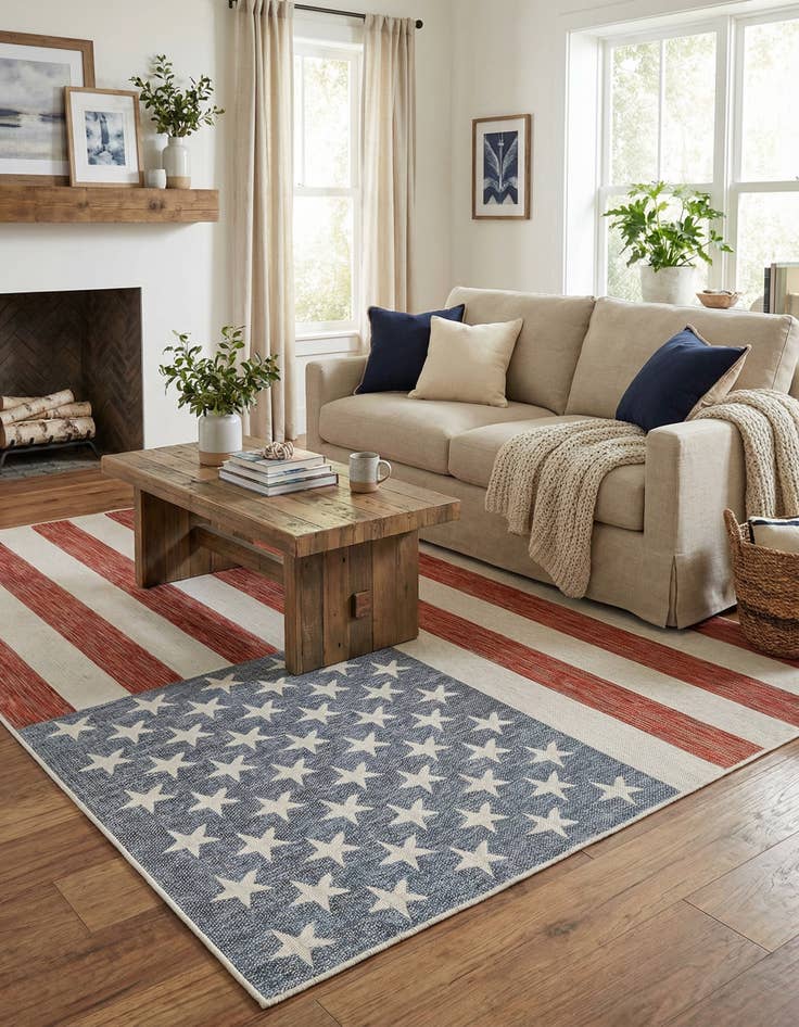 Detail image of  7' x 10'  Washable Jill Zarin Indoor / Outdoor Rug