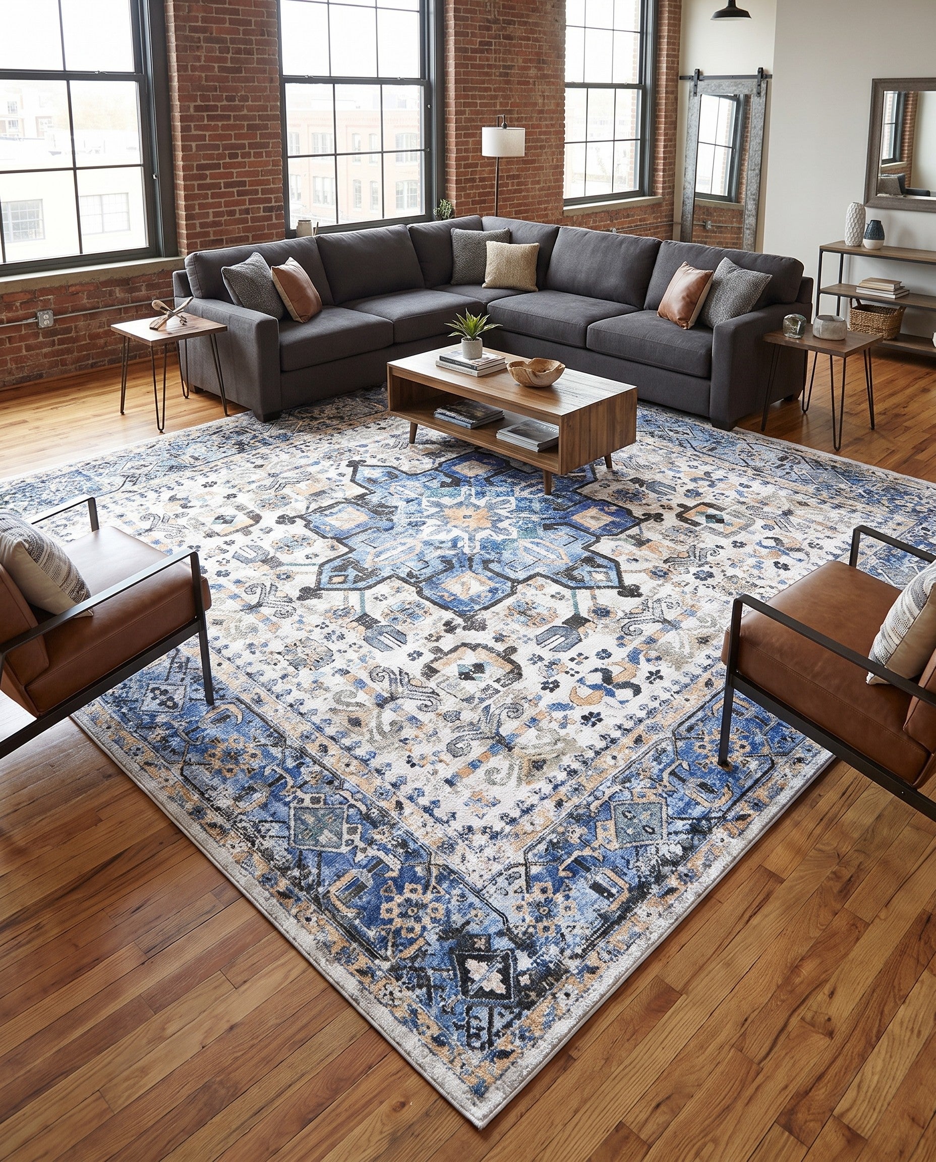 9' 10 x 9' 10 Yara Square Rug