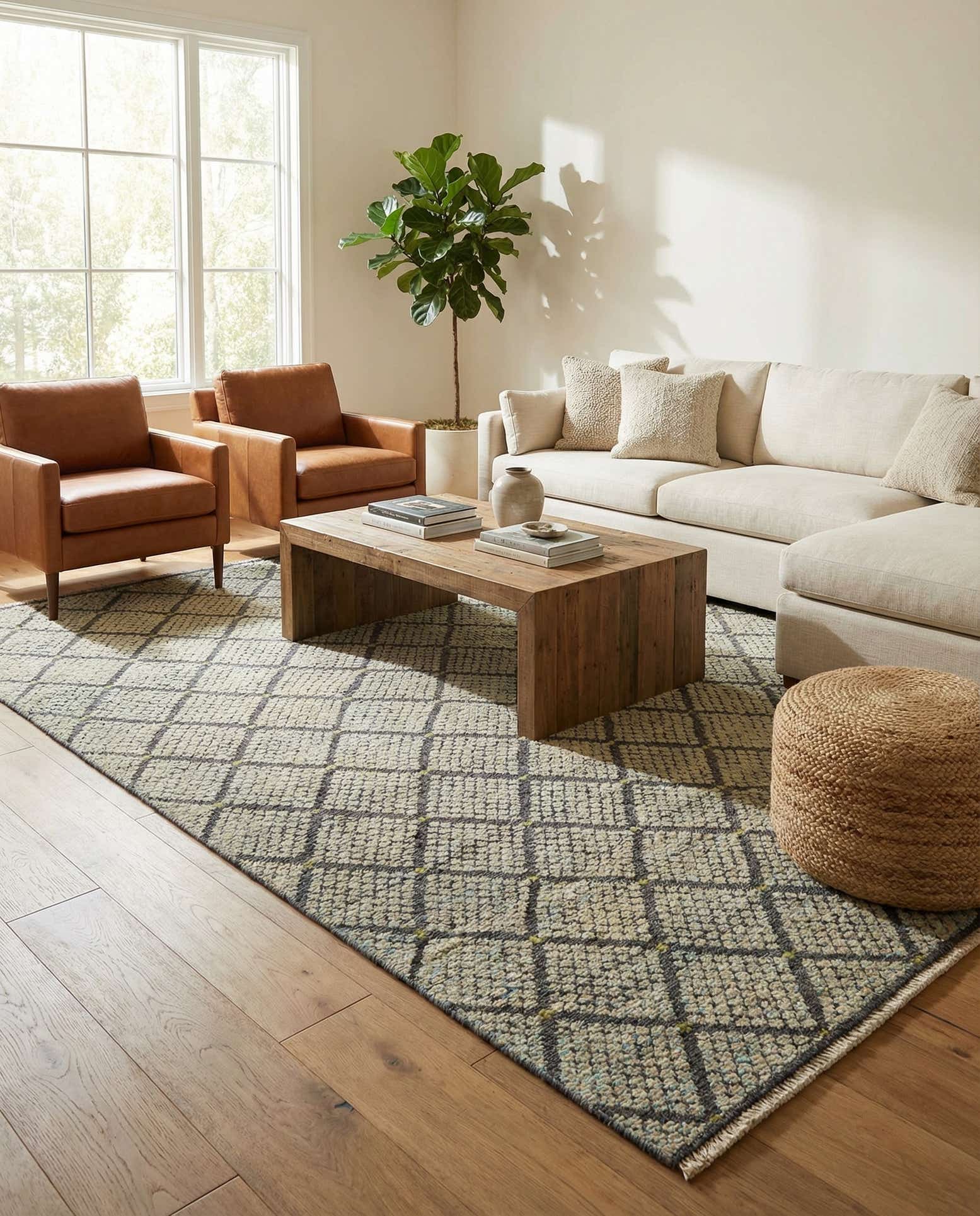 5' 6 x 10' 1 Hand Knotted Darya Wool Rug