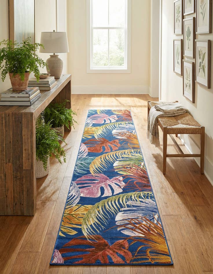 Detail image of 2' 7 x 12' Blossom Runner Rug