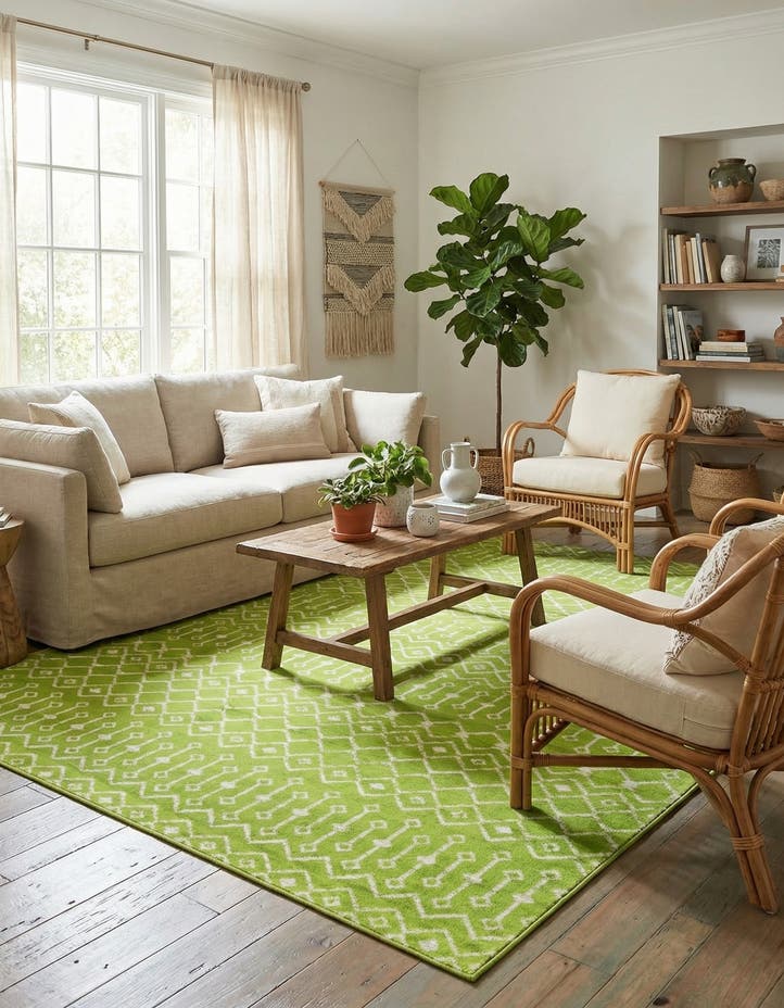 7' 10 x 11' Kasbah Trellis Rug