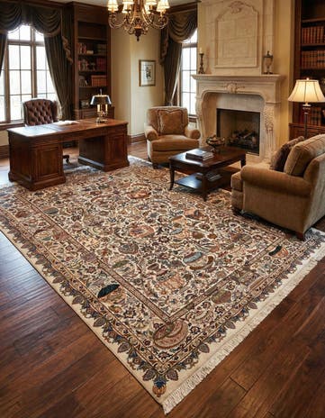 9' 8 x 13' Kashmar Wool Rug