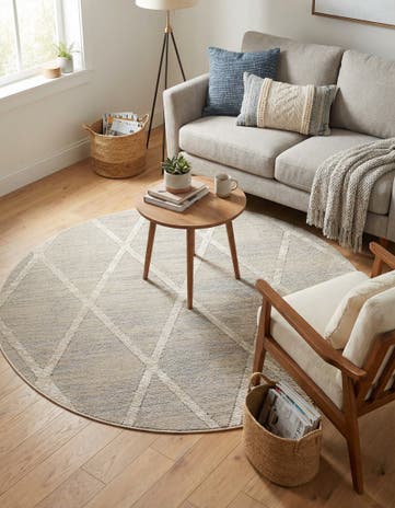 4' x 4' Starlight Round Rug