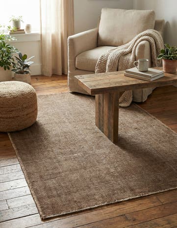 3' 4 x 5' 4 Hand Knotted Darya Oriental Wool Rug