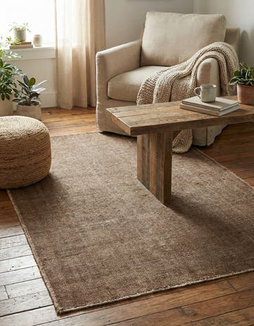 3' 4 x 5' 4 Hand Knotted Darya Oriental Wool Rug