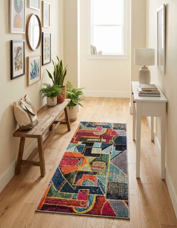 2' x 4' Washable Haerfest Runner Rug