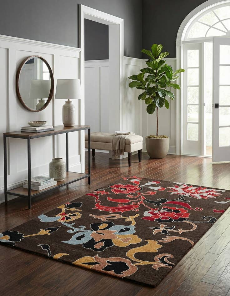 Detail image of 5' x 8' Luna Rug