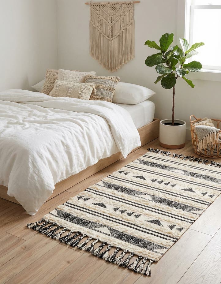 3' 3 x 5' 1 Hand Woven Arizona Wool Rug