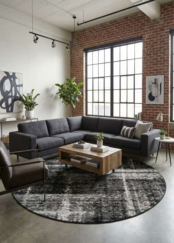 7' 10 x 7' 10 Laguna Round Rug