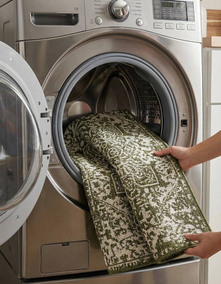 Detail image of 2' x 8'  Washable Jill Zarin Dubai Indoor / Outdoor Runner Rug