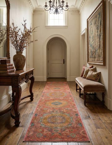 2' 7 x 12' 10 Amina Wool Runner Rug