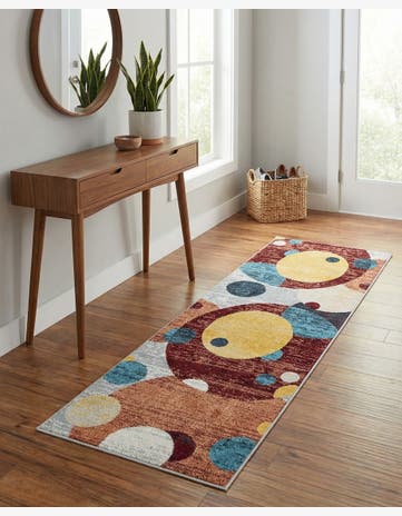 2' x 6' 1 Kamala Washable Runner Rug