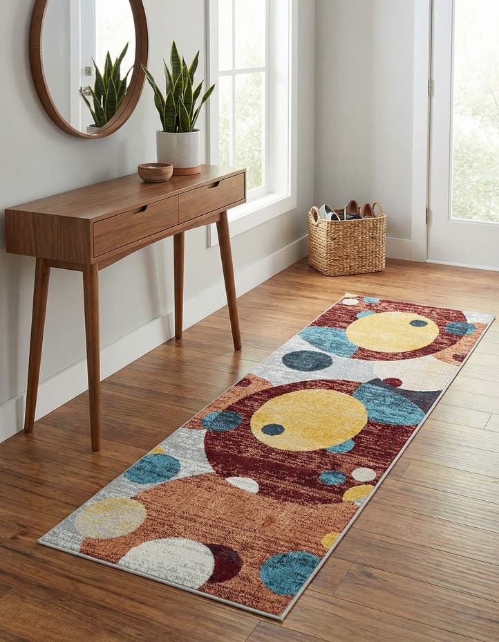 2' x 6' 1 Kamala Washable Runner ...