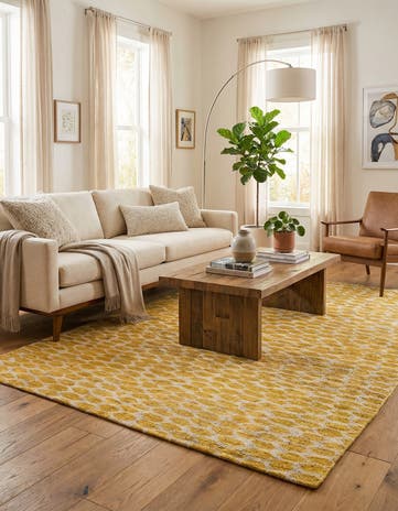 5' 2 x 8' Hand Knotted Darya Wool Rug