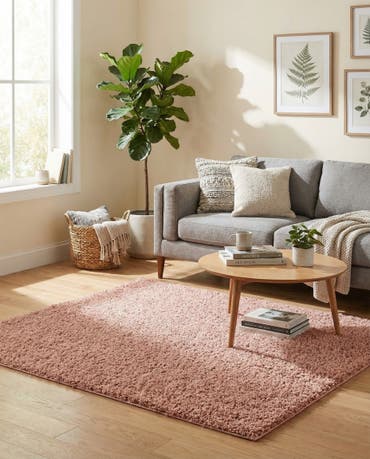  5' x 5' Everyday Shag Square Rug