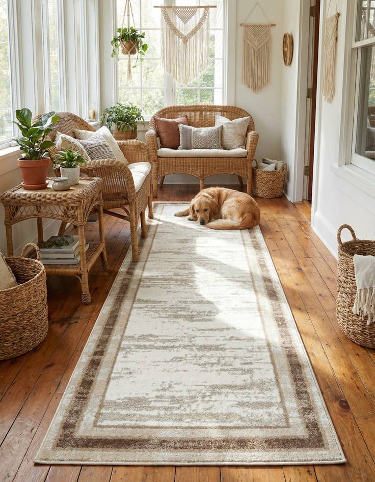 Detail image of 2' 7 x 8' Laguna Runner Rug