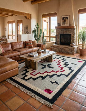 8' 2 x 10' 7 Hand Knotted Darya Wool Rug