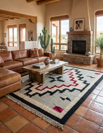 8' 2 x 10' 7 Hand Knotted Darya Wool Rug