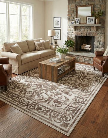 9' x 12' Hermitage Rug