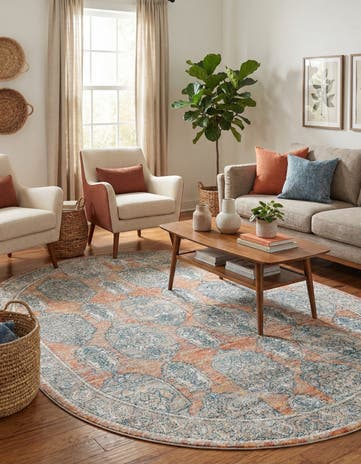 7' 10 x 10' 2 Lola Oval Rug