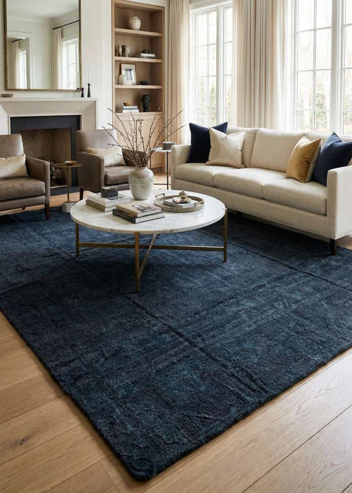 7' 10 x 10' Hand Knotted Darya Rug