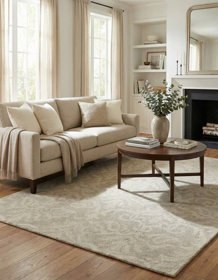 Detail image of 4' 11 x 6' 11 Agra Rug