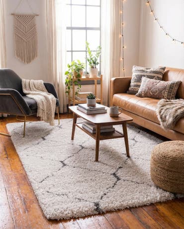  2' 2 x 3' Moroccan Shag Rug