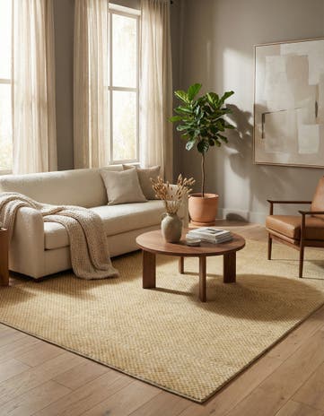 5' 5 x 7' 10 Hand Knotted Modern Ziegler Rug