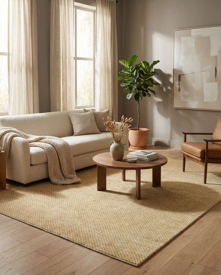 5' 5 x 7' 10 Hand Knotted Modern Ziegler Rug
