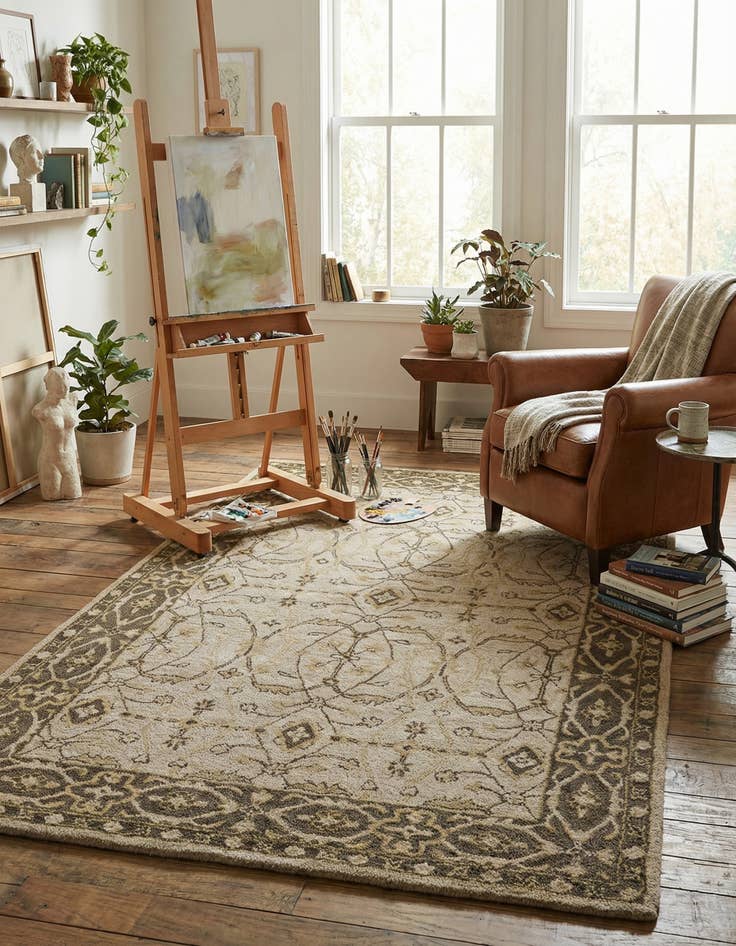 Detail image of 5' x 7' 5 Agra Rug