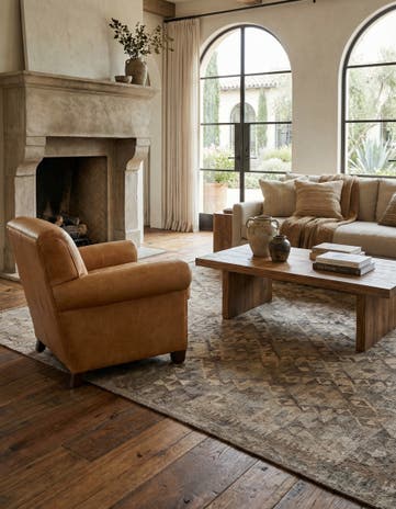 5' x 6' 8 Hand Woven Kilim Maymana Wool Rug