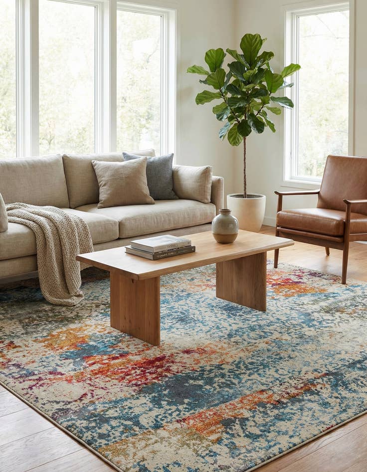 Detail image of 8' x 8' Havana Square Rug