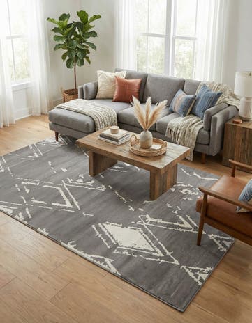 Jill Zarin Gray Uptown Carnegie Hill Rug