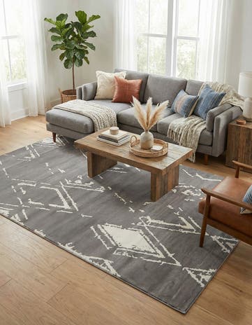 Jill Zarin Gray Uptown Carnegie Hill Rug