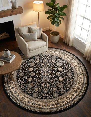 10' x 10' Yasmin Round Rug
